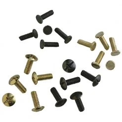 Assorted Antique Brass and Polished Brass Fan Screws (20-Pack) by Commercial Electric