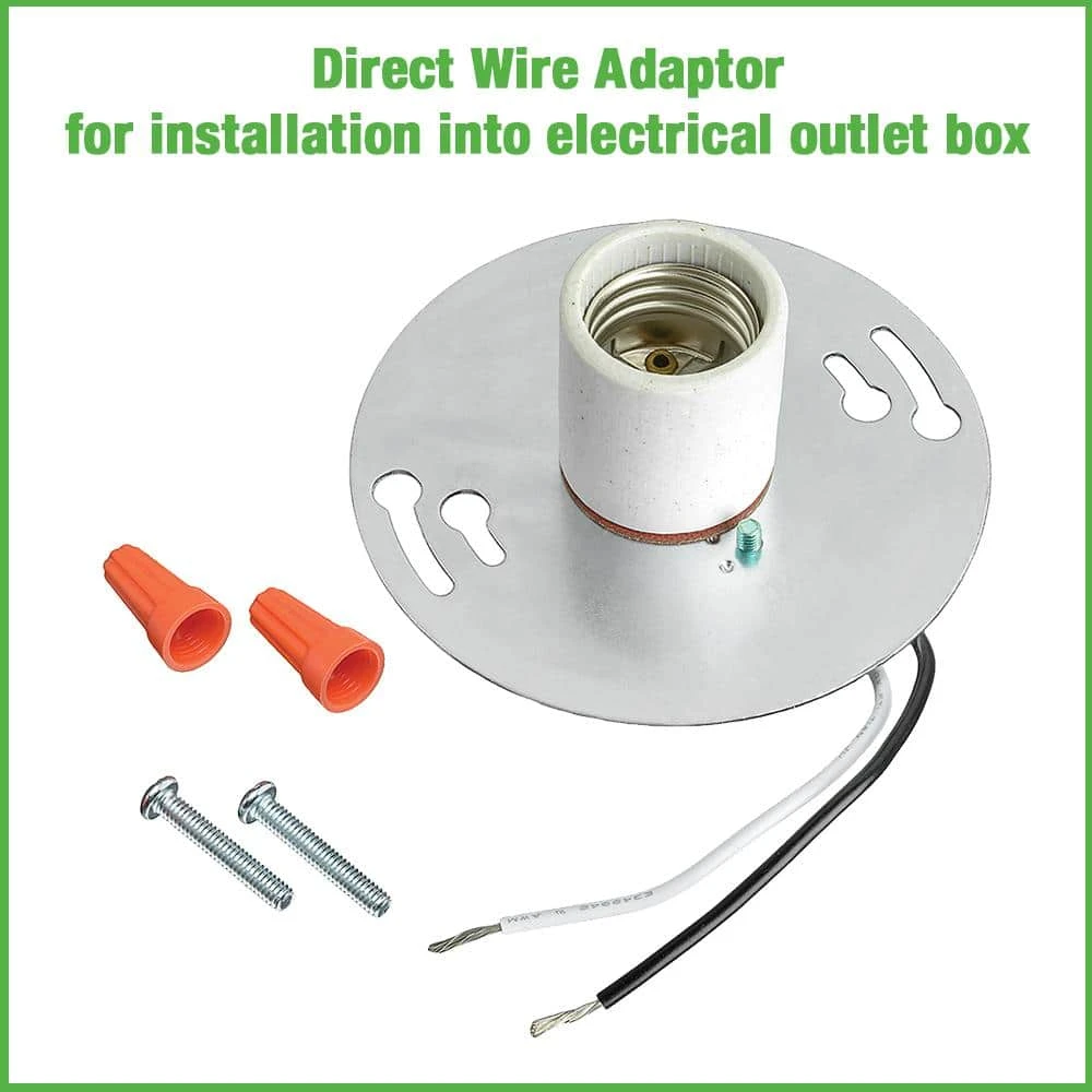 Spin Light 10 in. High Output 4000 Lumens Black LED Flush Mount Ceiling Light with 3 Adjustable Heads 5000K by Commercial Electric - Image 8