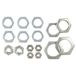 Assorted Hex Nuts (16-Piece) by Commercial Electric