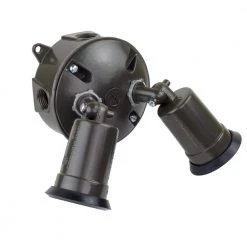Bronze Outdoor Flood Light Weatherproof Lampholder Kit by Commercial Electric