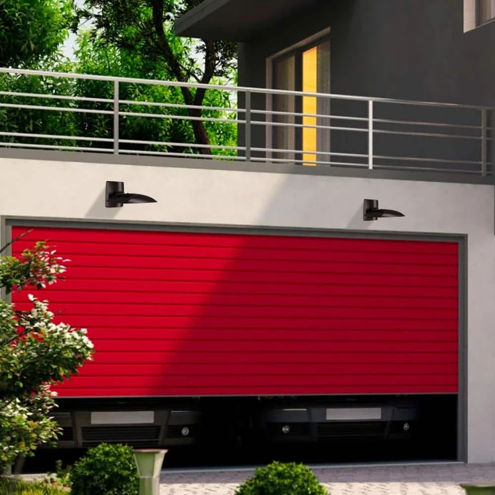 Fusion 200-Watt Equivalent Integrated 5 Color Adjustable LED Bronze Outdoor Wall Pack/Flood Light, 3000 Lumens by Commercial Electric - Image 5