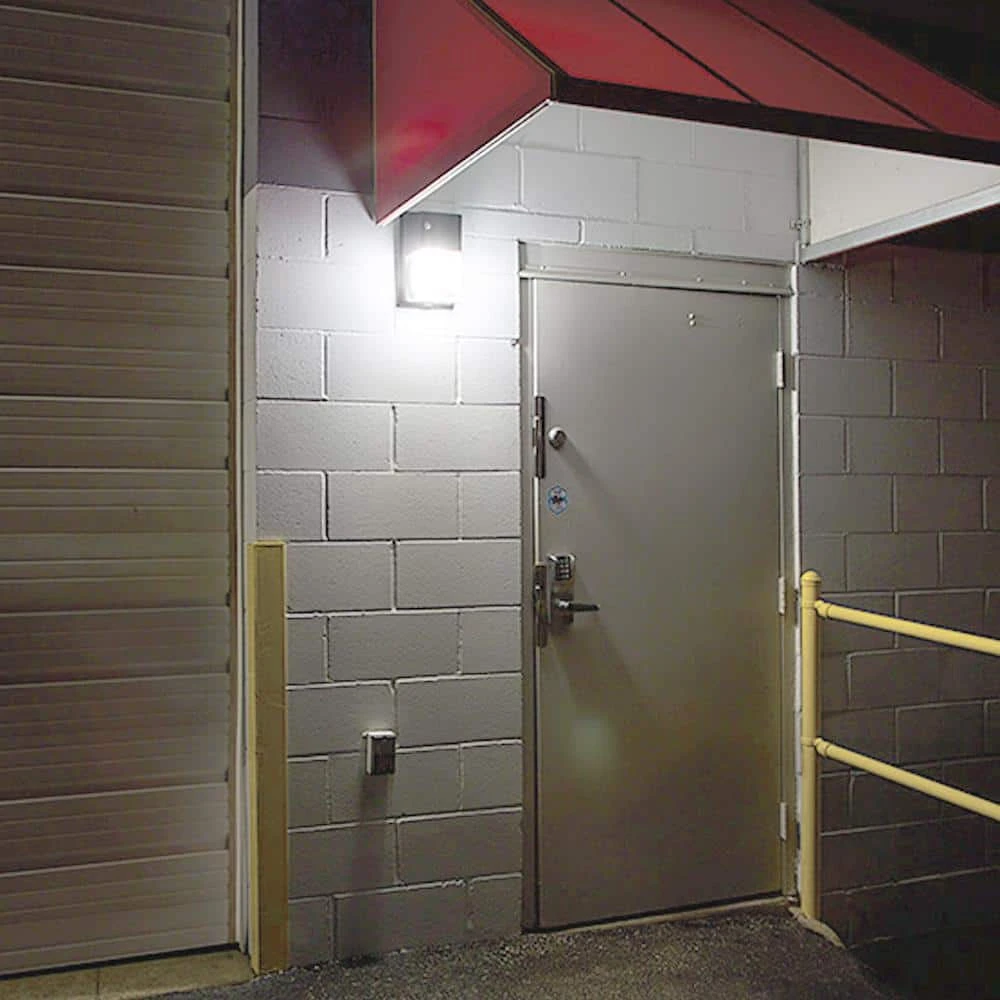 150-Watt Equivalent Integrated Outdoor LED Wall Pack, 2500 Lumens, Dusk to Dawn Outdoor Security Light (2-Pack) by Commercial Electric - Image 9