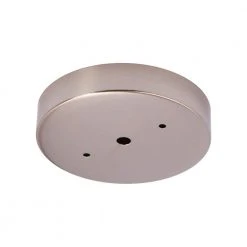 5 in. Brushed Nickel Modern Canopy Kit for Ceiling Light Fixtures by Commercial Electric