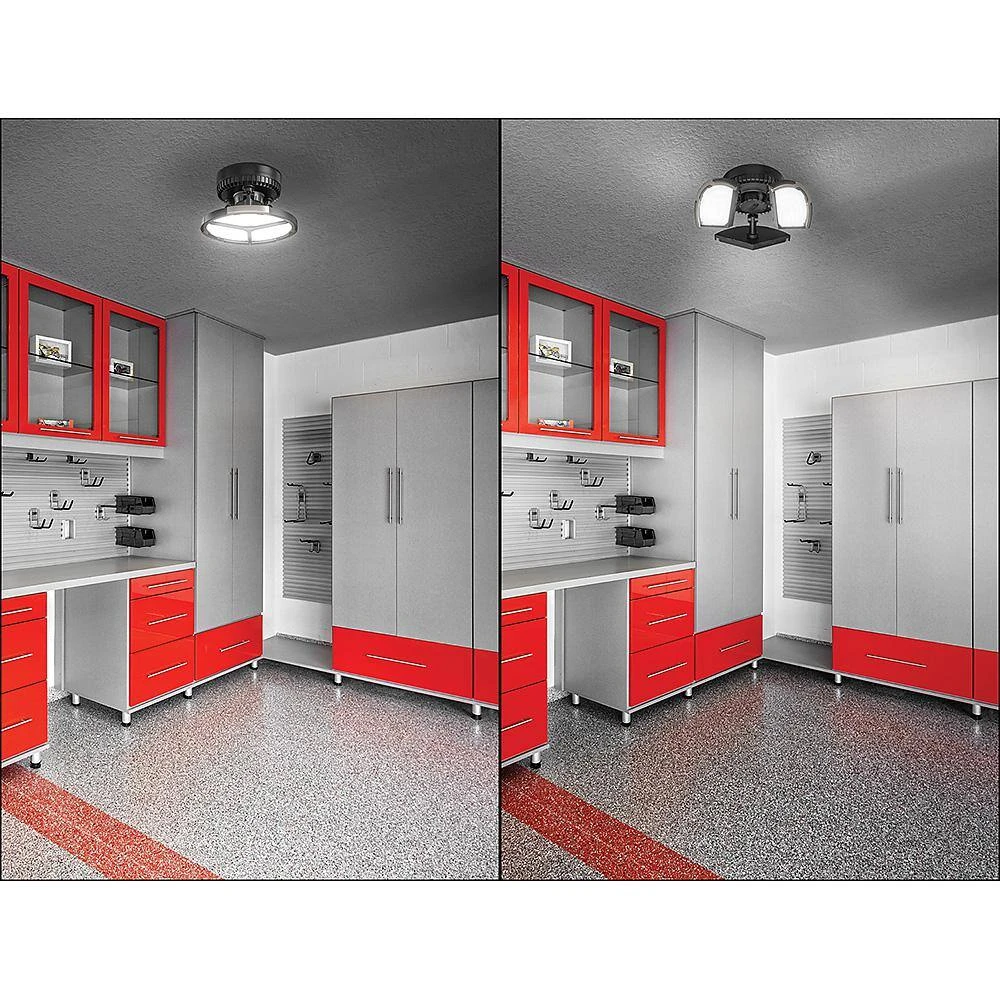 225-Watt Equivalent 10 in. E26 LED Light Bulb 3 Individual Adjustable Heads to Direct Beam Angle in Daylight (4-Pack) by Commercial Electric - Image 8