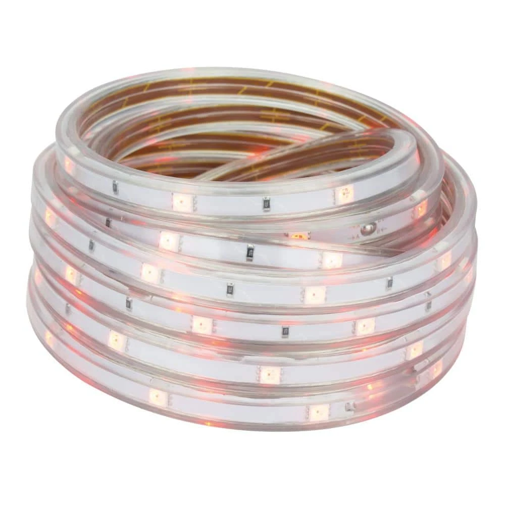 13.2 ft. RGB Pixel LED Heavy-Duty Strip Light with Remote Control by Commercial Electric - Image 7