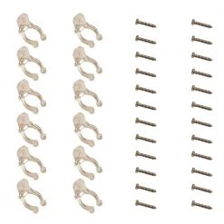 Rope Light Hanging Accessory Kit with Clips and Screws by Commercial Electric
