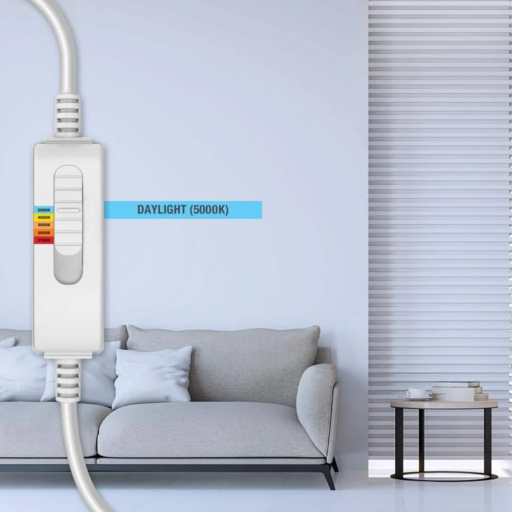 Ultra-Spot 4 in. Selectable New Construction and Remodel Color Canless Recessed Integrated LED Kit by Commercial Electric - Image 5
