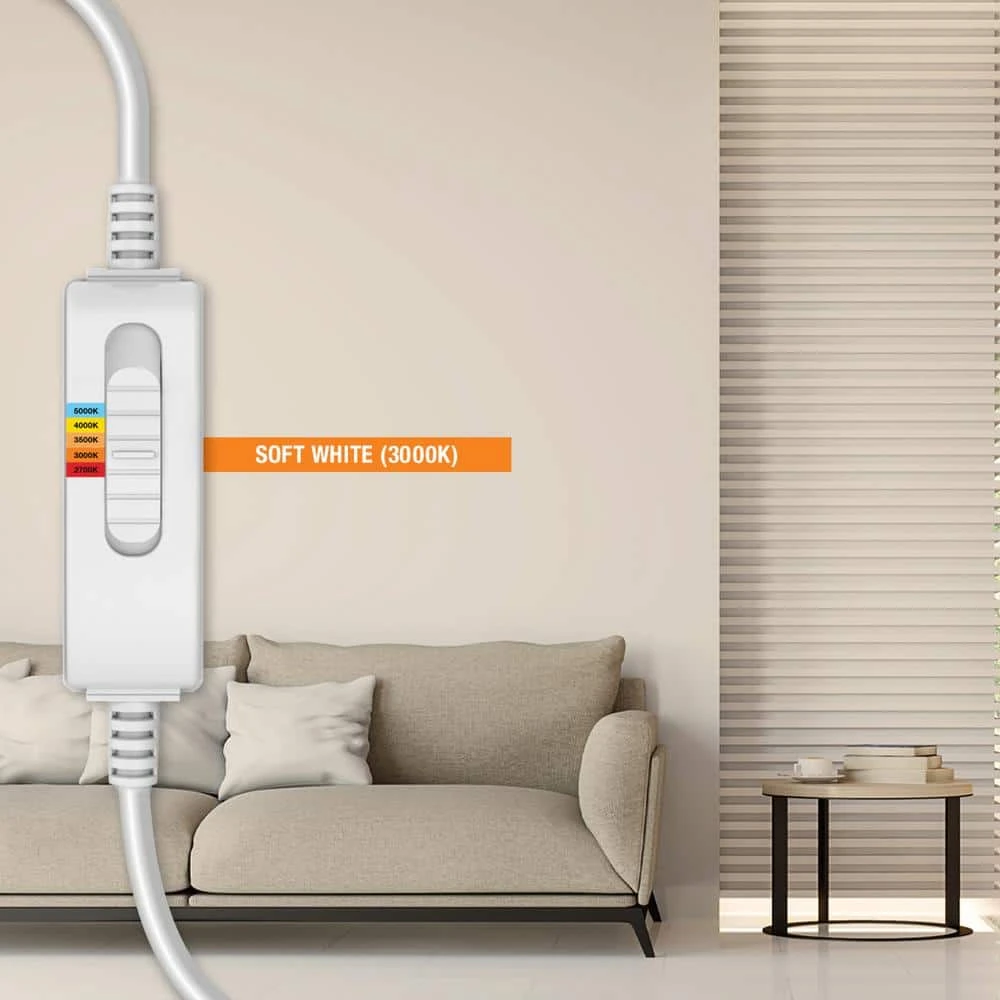 Ultra Slim High Lumen 6 in. Selectable CCT New Construction and Remodel Integrated LED Recessed Lighting Kit by Commercial Electric - Image 8