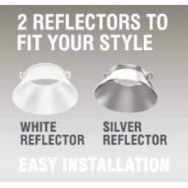 3/4 in. New Construction or Remodel White Dimmable Canless Recessed LED Kit with Adjustable Color Changing Technology by Commercial Electric - Image 4