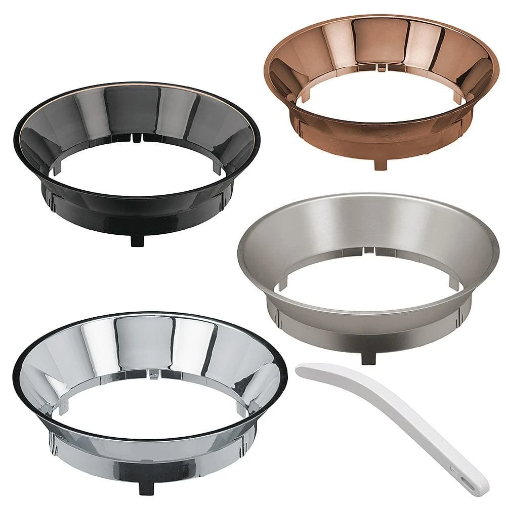 5 in./6 in. Selectable Integrated LED Recessed Trim Can Light with 4 Interchangeable Trims 950 Lumens Dimmable (8-Pack) by Commercial Electric - Image 4