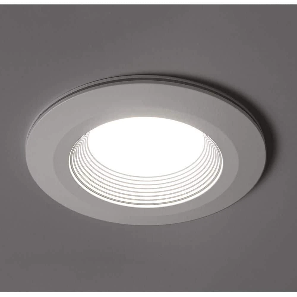 6 in. Selectable CCT Integrated LED Recessed Light Trim with Night Light Feature 670 Lumens 11-Watt Dimmable by Commercial Electric - Image 10