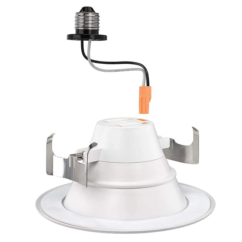 6 in. Selectable Integrated LED Recessed Trim Downlight 30 Configurations in 1 Fixture High Ceiling Output T20 Compliant by Commercial Electric - Image 10