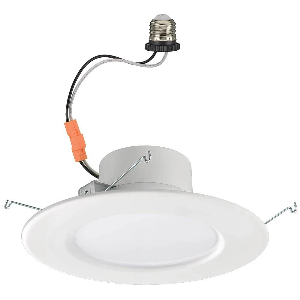 5 in./6 in. Smart Hubspace Color Selectable CCT Integrated LED Recessed Light Trim by Commercial Electric - Image 3