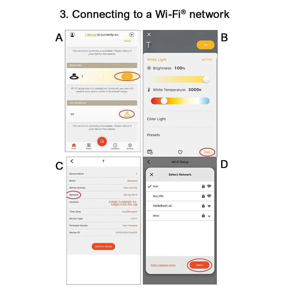 5 in./6 in. Smart Hubspace Color Selectable CCT Integrated LED Recessed Light Trim by Commercial Electric - Image 9