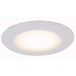 6 in. White Recessed Can Light Shower Trim Ring(12-Pack) by Commercial Electric