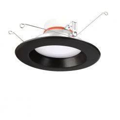 5/6 in. New Construction or Remodel Dimmable LED Recessed Interchangeable Trim with Adjustable Color Changing Technology by Commercial Electric