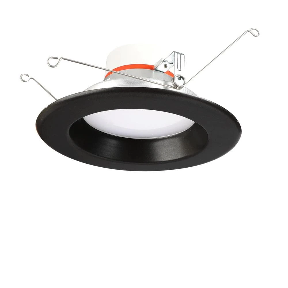 5/6 in. New Construction or Remodel Dimmable LED Recessed Interchangeable Trim with Adjustable Color Changing Technology by Commercial Electric