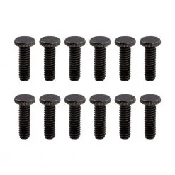 #8 Dark Chrome Ceiling Fan Light Fitter Screws (12-Pack) by Commercial Electric