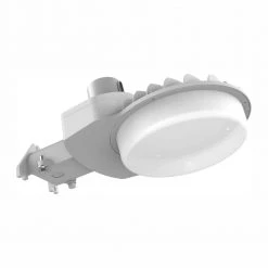 600-Watt Equivalent Integrated LED Gray Dusk to Dawn Area Light and Flood Light with 9000 Lumens Outdoor Light by Commercial Electric