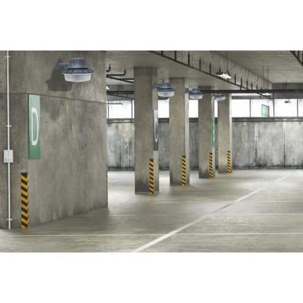 46-Watt Gray Outdoor Integrated LED Area Light Wall/Pole Mountable with Dusk to Dawn Control by Commercial Electric - Image 8