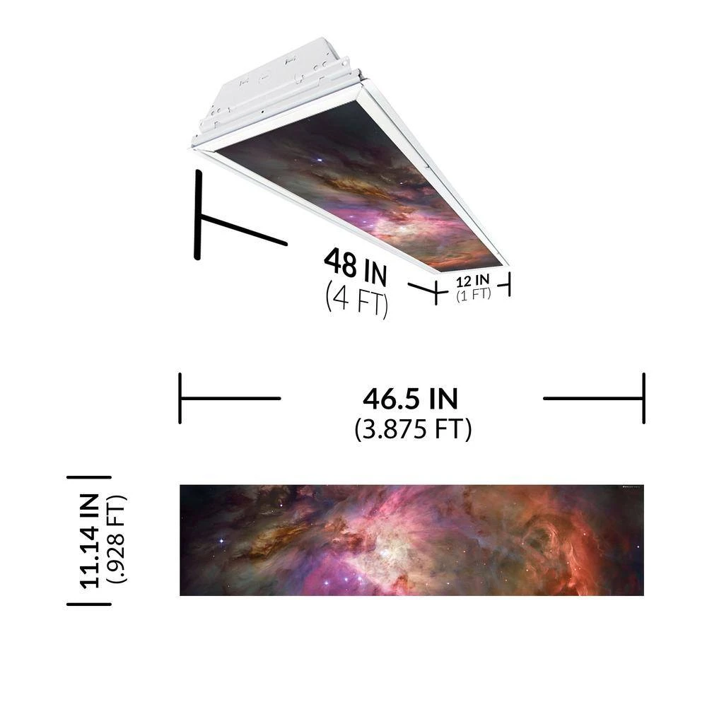 005 1 ft. x 4 ft. Fluorescent Light Filters Astronomy by OCTO LIGHTS - Image 2