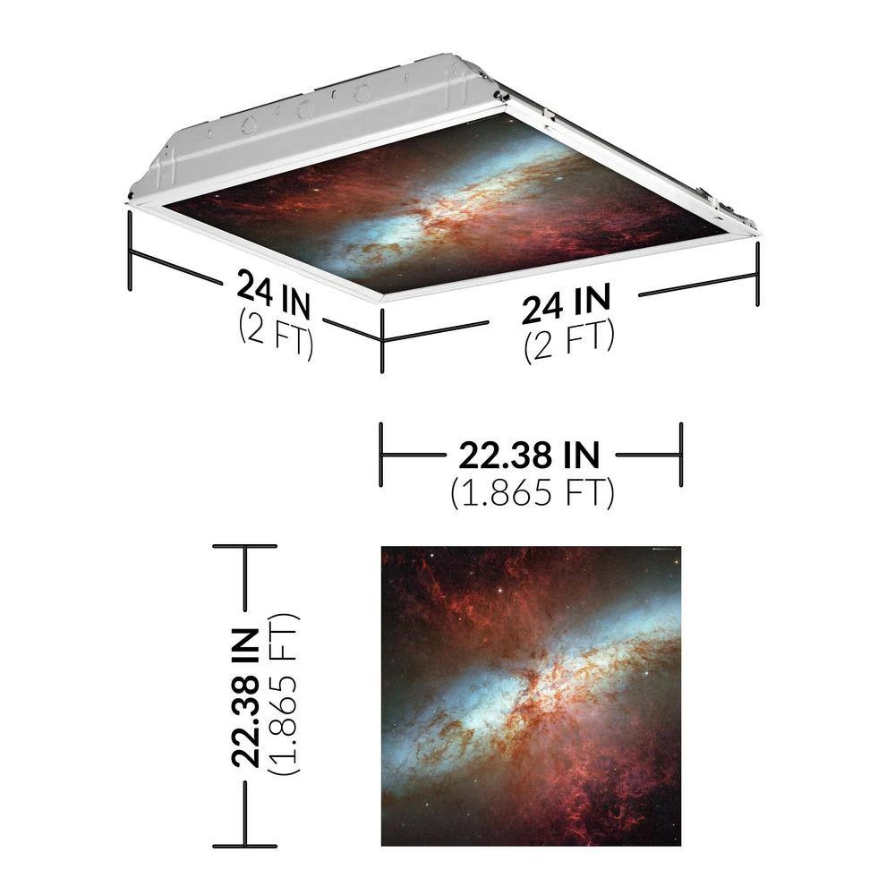 Astronomy 011 2 ft. x 2 ft. Fluorescent Light Filters by OCTO LIGHTS - Image 2