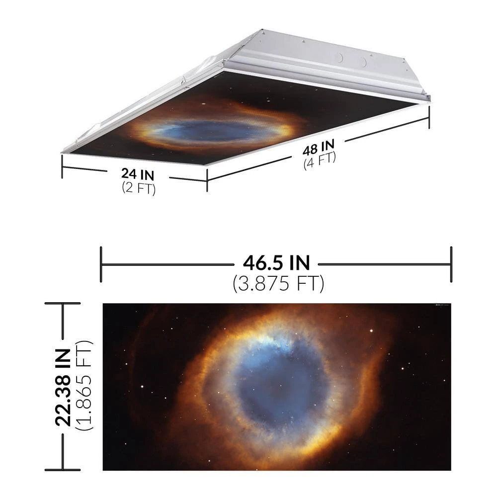 Astronomy 012 2 ft. x 4 ft. Fluorescent Light Filters by OCTO LIGHTS - Image 2