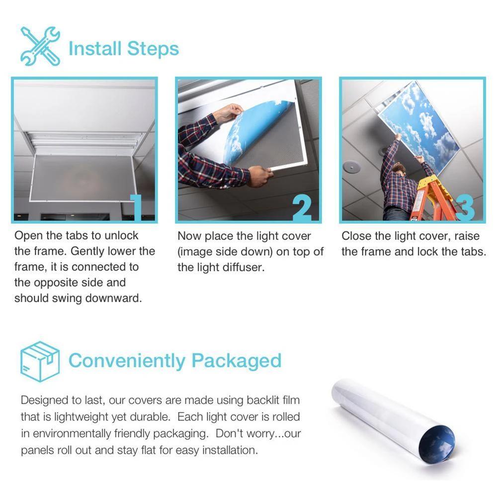 021 2 ft. x 2 ft. Fluorescent Light Filters Astronomy by OCTO LIGHTS - Image 3