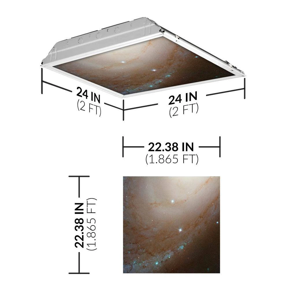 023 2 ft. x 2 ft. Fluorescent Light Filters Astronomy by OCTO LIGHTS - Image 2