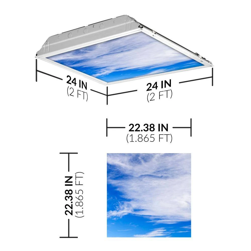 003 2 ft. x 2 ft. Fluorescent Light Filters by OCTO LIGHTS - Image 2