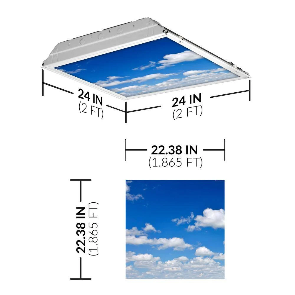 011 2 ft. x 2 ft. Fluorescent Light Filters by OCTO LIGHTS - Image 2