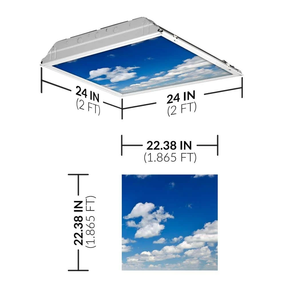 012 2 ft. x 2 ft. Fluorescent Light Filters by OCTO LIGHTS - Image 2