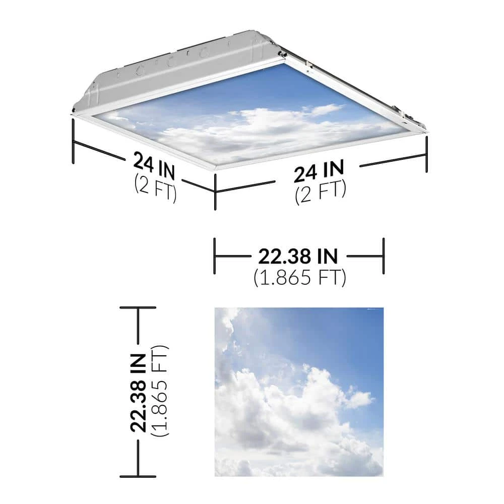 016 2 ft. x 2 ft. Fluorescent Light Filters by OCTO LIGHTS - Image 2