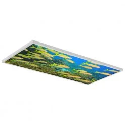 Ocean 005 2 ft. x 4 ft. Flexible Decorative Light Diffuser Panels Ocean for Classrooms and Offices by OCTO LIGHTS