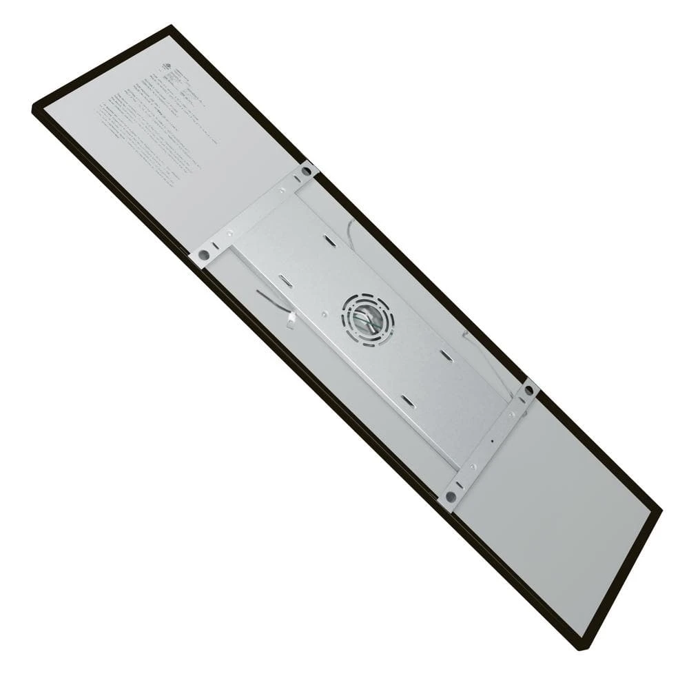 Sebastian 48 in. x 13 in. Farmhouse Gray with Black CCT Selectable LED Flush Mount Ceiling Light 4000 Dimmable Lumens by Commercial Electric - Image 7