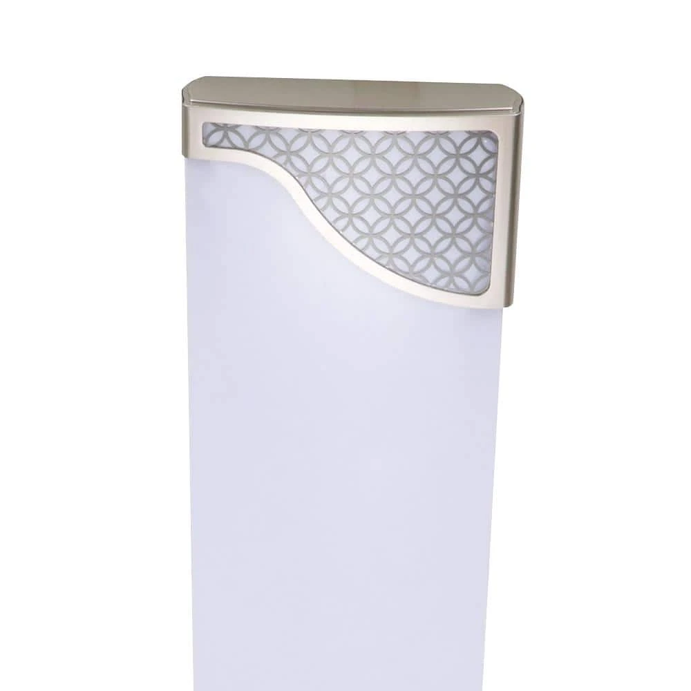 Victoria 48 in. x 10 in. Satin Nickel and Slate Gray CCT Selectable LED Flush Mount Ceiling Light 4000 Dimmable Lumens by Commercial Electric - Image 6