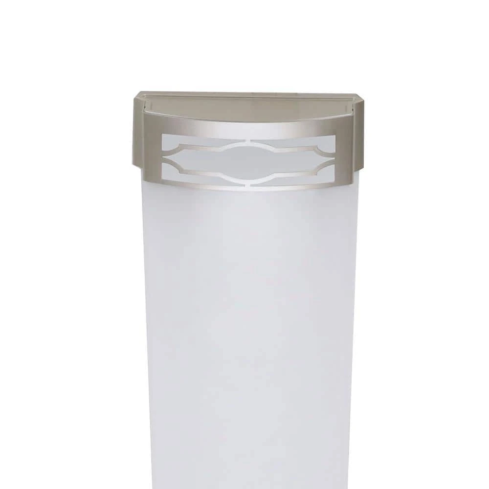 Moroccan 48 in. x 10 in. Satin Nickel CCT Selectable LED Flush Mount Ceiling Light 4000 Dimmable Lumens by Commercial Electric - Image 6