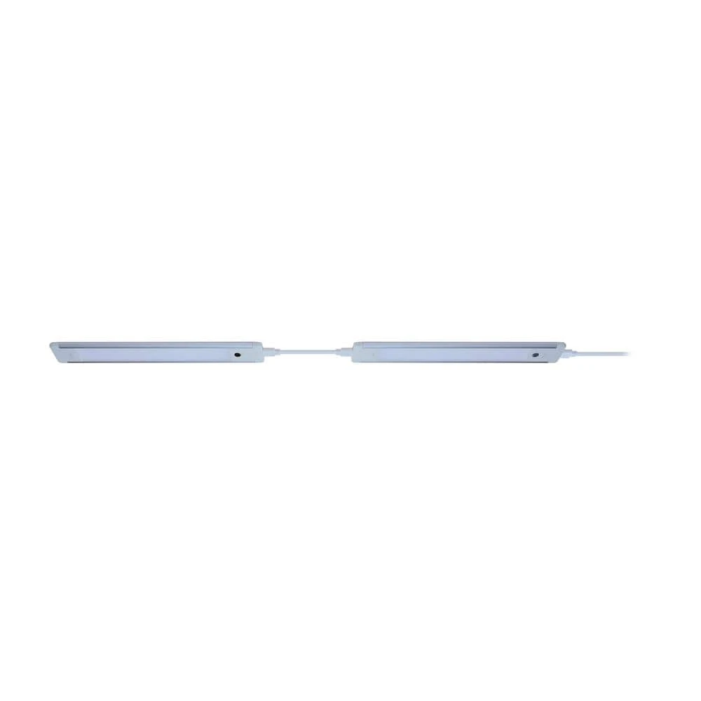 9 in. 2-Bar Plug-In LED Under Cabinet Light by Commercial Electric