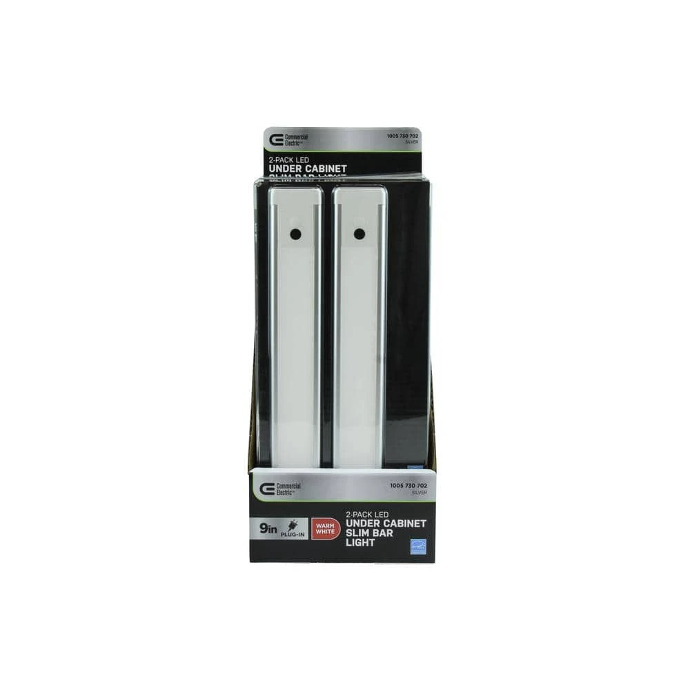 9 in. 2-Bar Plug-In LED Under Cabinet Light by Commercial Electric - Image 9