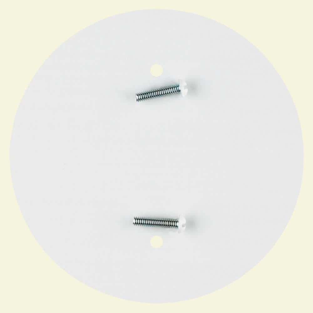 4-3/4 in. White Ceiling Outlet Concealer by Commercial Electric