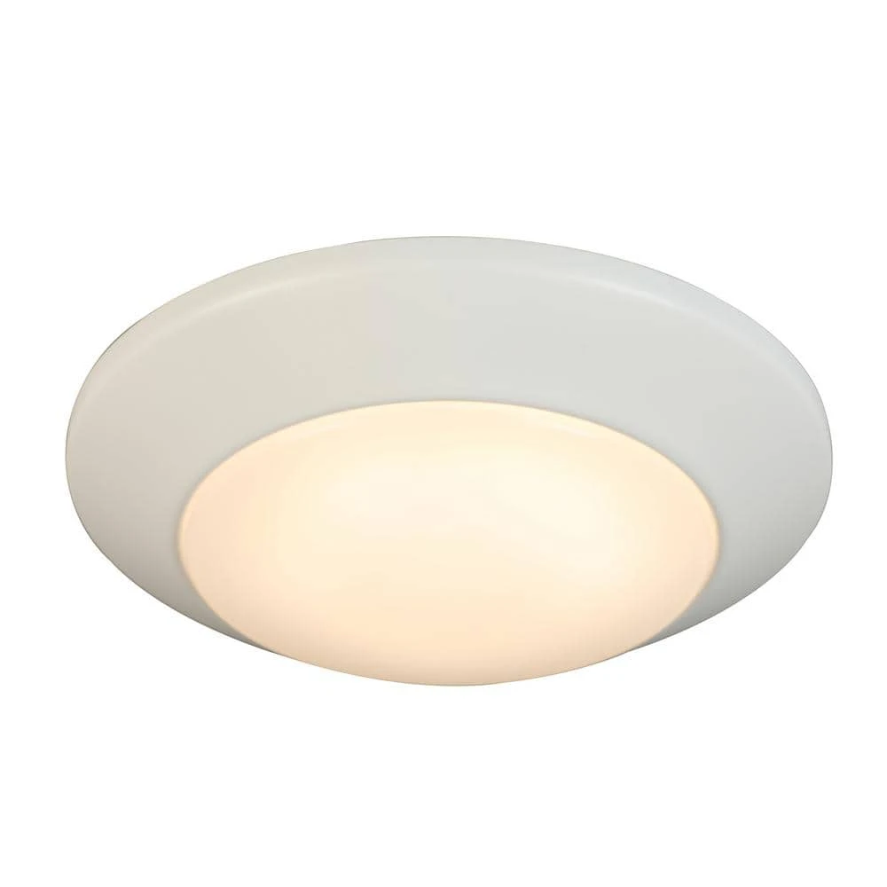 7 in. White LED Flush Mount (2-Pack) by Commercial Electric - Image 6