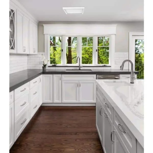 7 in. Square White LED Flush Mount by Commercial Electric - Image 9