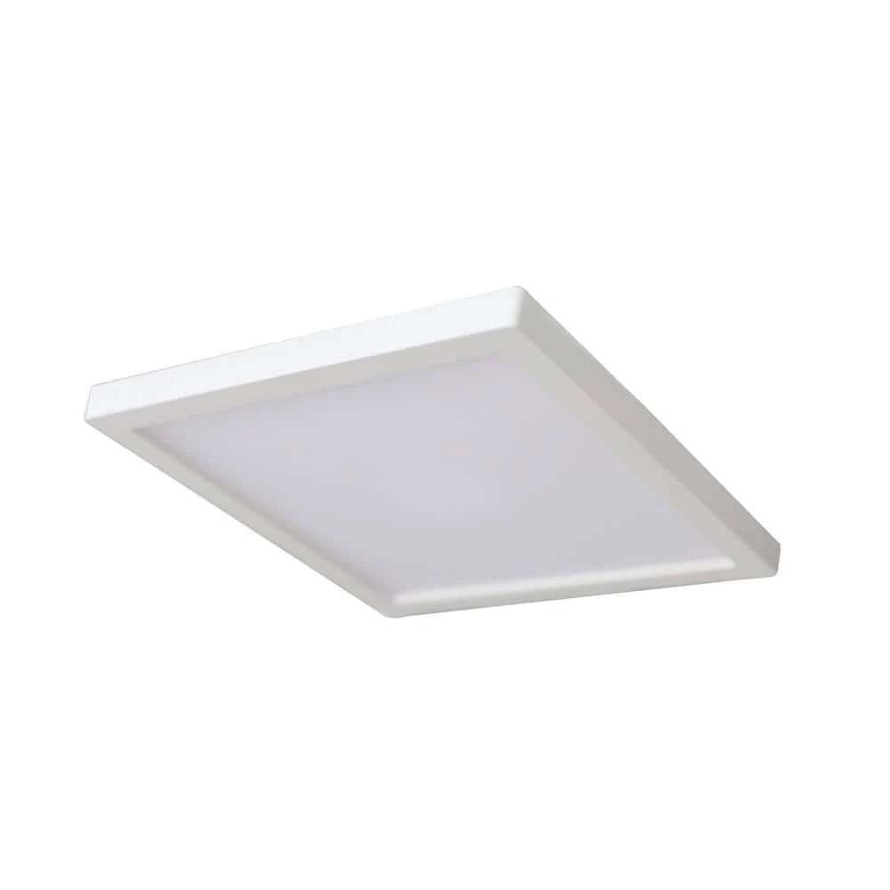 7 in. Square White LED Flush Mount by Commercial Electric