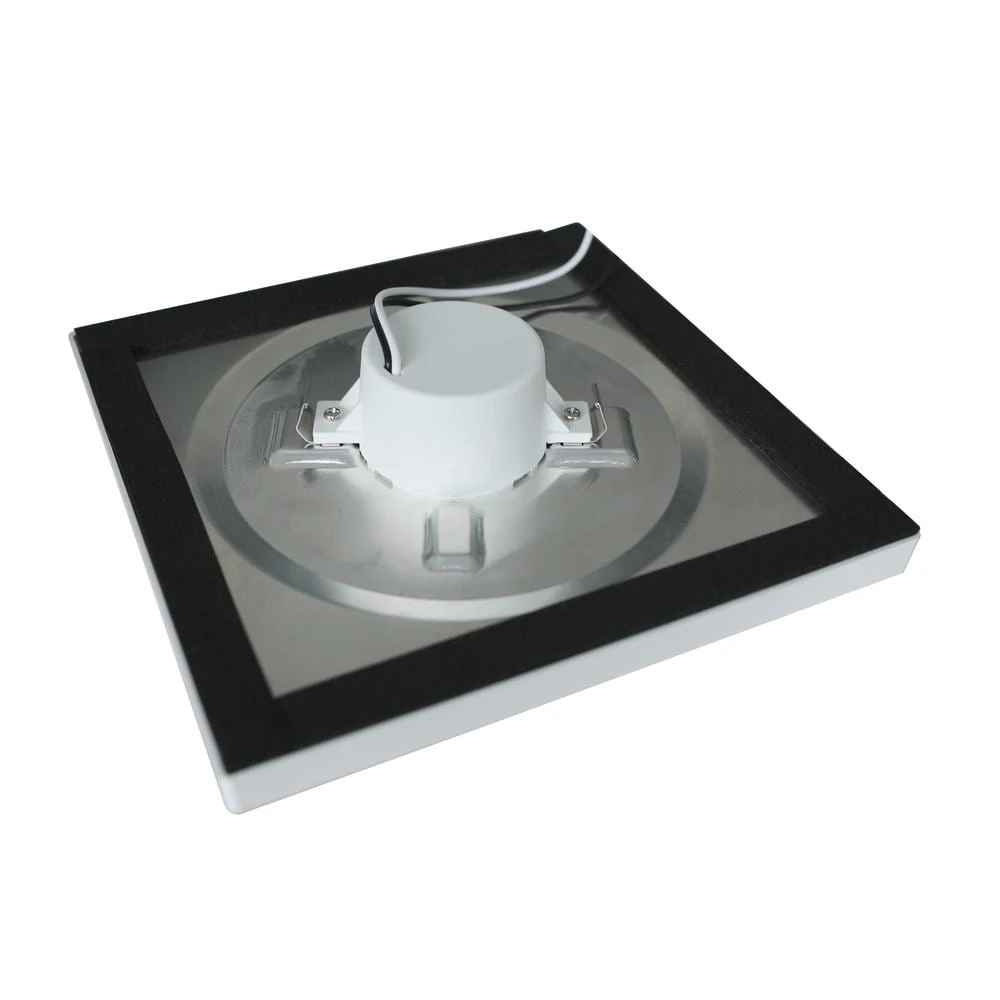 7 in. Square White LED Flush Mount by Commercial Electric - Image 2