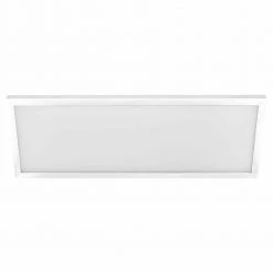 1 ft. x 4 ft. 50W Dimmable White Integrated LED Edge-Lit Flat Panel Flush Mount Light with Color Changing CCT (2-Pack) by Commercial Electric