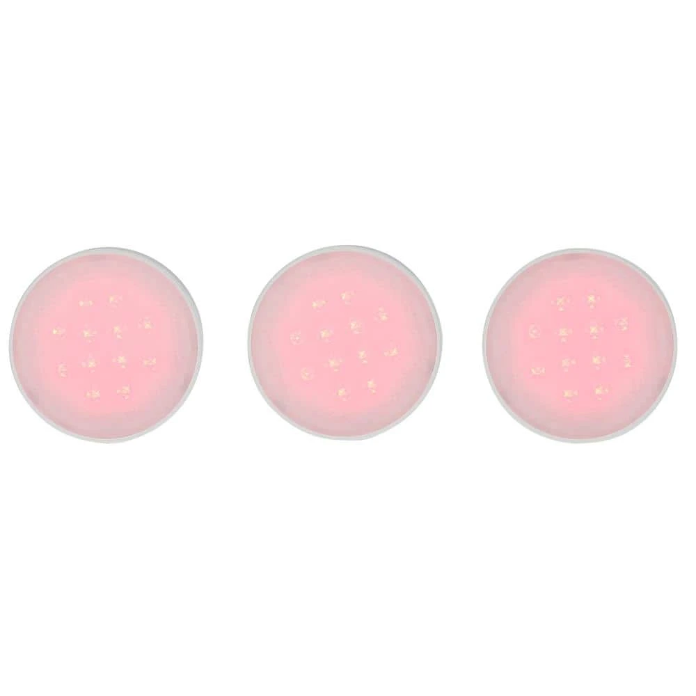 3-Light LED White RGB Color Changing Puck Light Kit by Commercial Electric - Image 7