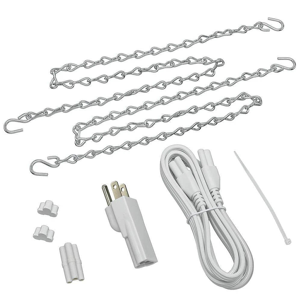 4 ft. 64-Watt Equivalent Integrated LED White Shop Light Linkable 3200 Lumens 4000K Bright White 5 ft. Cord Included by Commercial Electric - Image 9