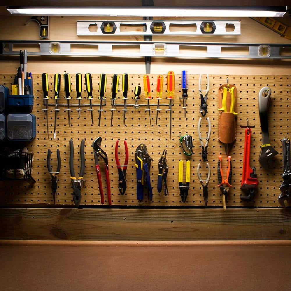 3 ft. 1-Light 30-Watt Integrated LED White Utility Shop Light with Power Cord by Commercial Electric - Image 4