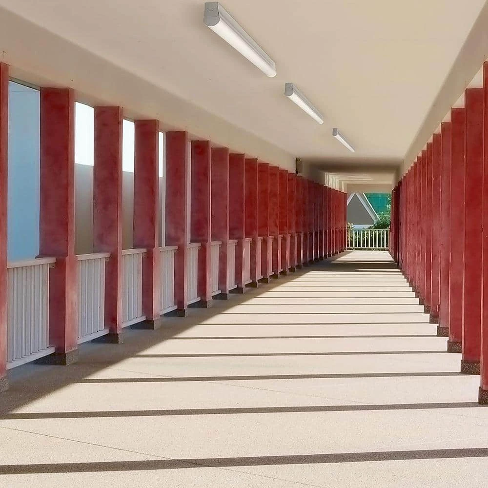 4 ft. 64-Watt Equivalent Integrated LED White Strip Light Fixture 3600 Lumens 4000K Bright White (4-Pack) by Commercial Electric - Image 3