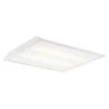 2 ft. x 2 ft. 96-Watt Equivalent Integrated LED White Prismatic Lens Commercial Grid Ceiling Troffer by Commercial Electric